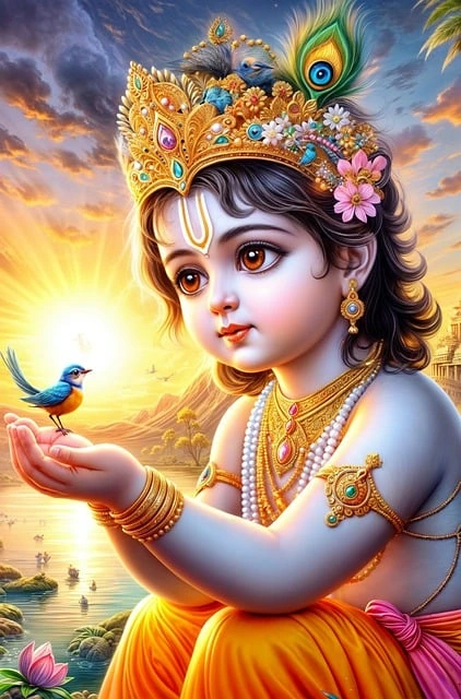 Lord Krishna childhood