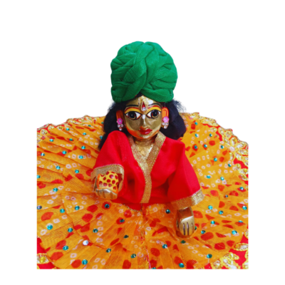 Kanha JI Pagdi ji, Green Color Mukut