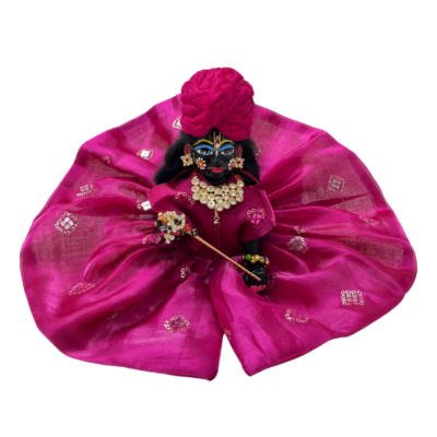 Laddu Gopal Pink Dress...