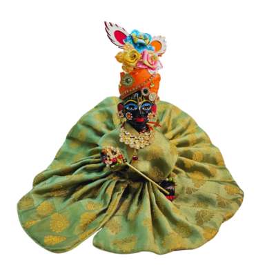 Laddu Gopal Sea Green Dress